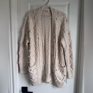 Wilfred Long Pom Pom Cardigan